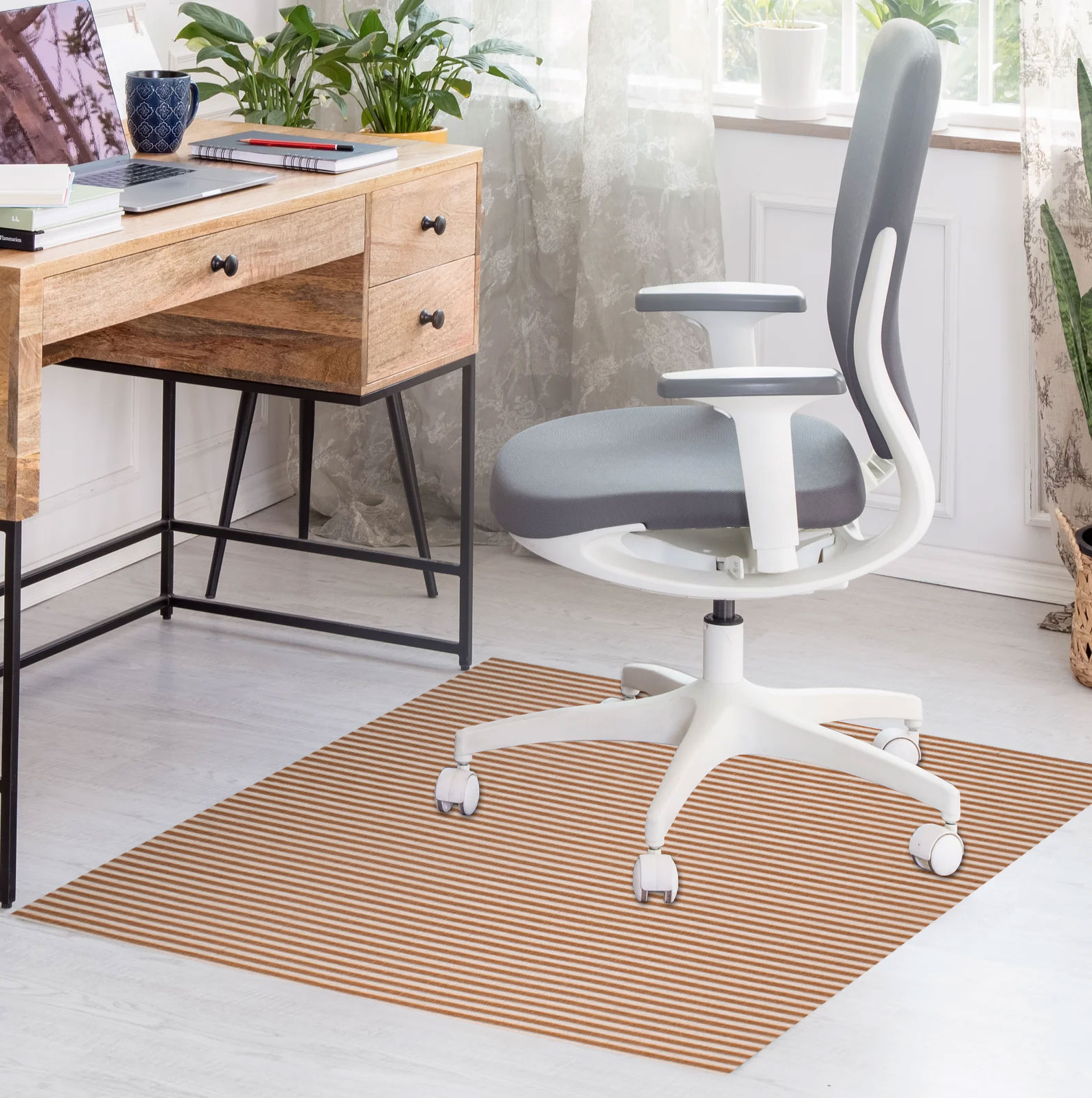 Heavy Duty Office Chair Mat for Carpet & Hardwood Floors